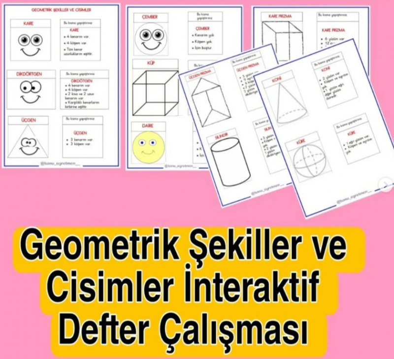 Çarpma İşlemi Yaz-Sil Şablonu