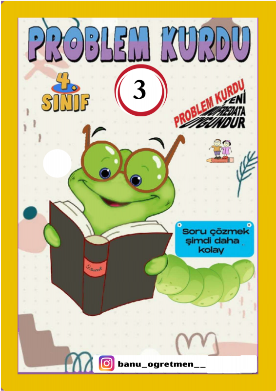 4.Sınıf Problem Kurdu-3 Yuvarlama Problemleri-1