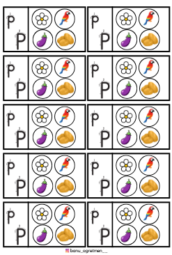 P Sesi İnteraktif Defter Çalışması