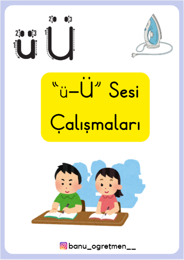 Ü Sesi Yazma Çalışmaları