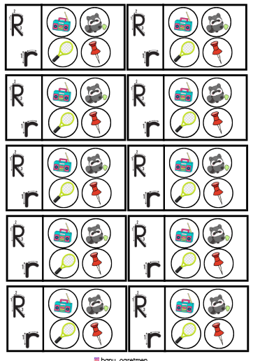 R Sesi İnteraktif Defter Çalışması