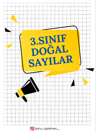 3.Sınıf Doğal Sayılar Etkinlikleri
