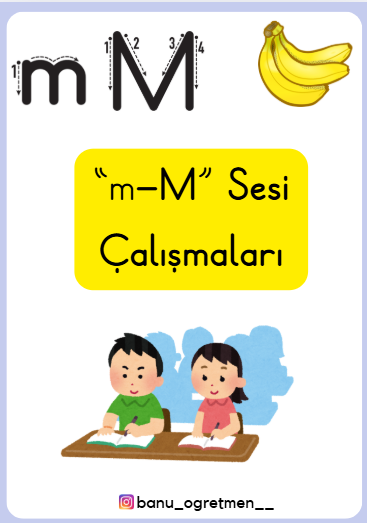 M Sesi Yazma Çalışmaları