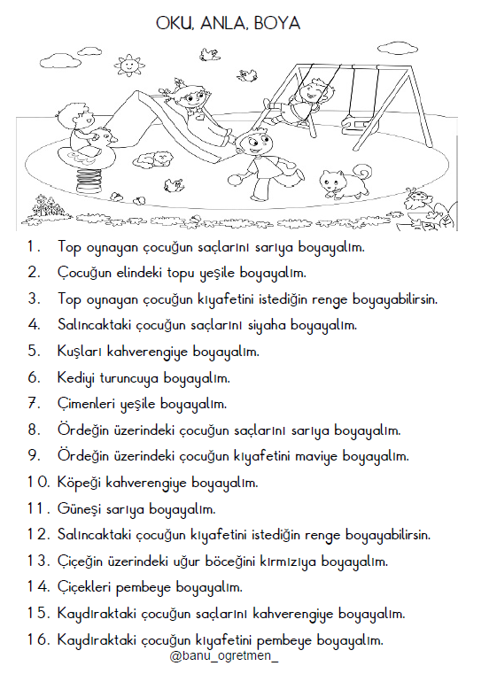 Oku Anla Boya Çalışması-1