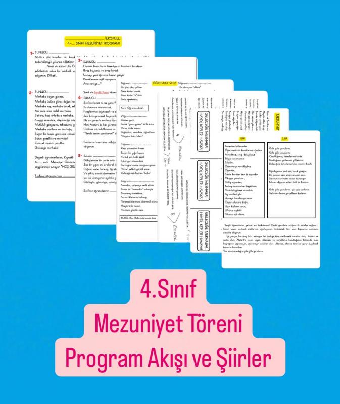 Mezuniyet Program Akışı ve Şiirleri