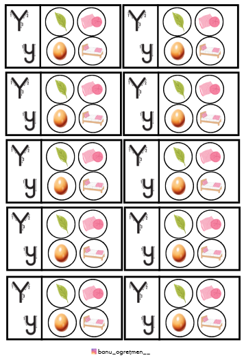 Y Sesi İnteraktif Defter Çalışması