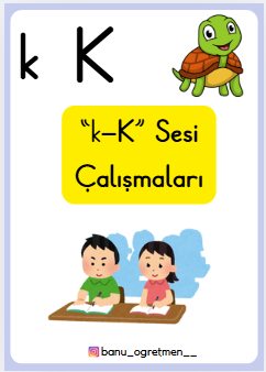 K Sesi Yazma Çalışmaları