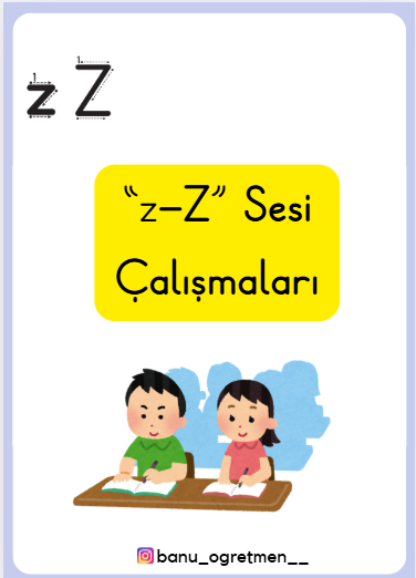 Z Sesi Yazma Çalışmaları