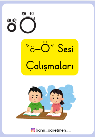 Ö Sesi Yazma Çalışmaları