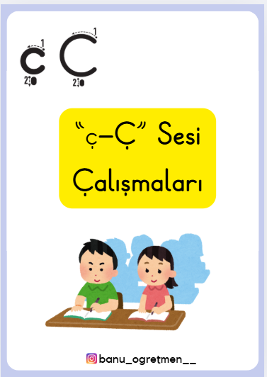 Ç Sesi Yazma Çalışmaları