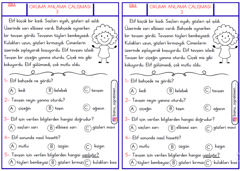 Okuma Anlama Metni-3