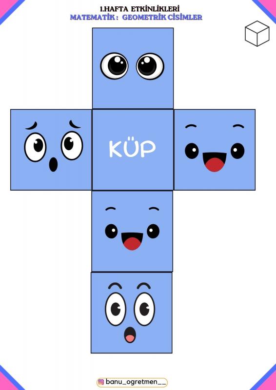 Üç Boyutlu Geometrik Cisimler Oluşturma 