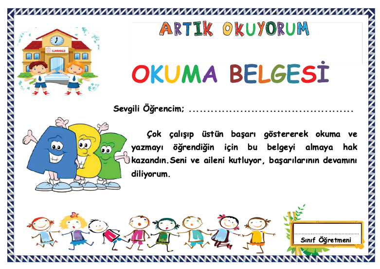 Okuma Belgesi