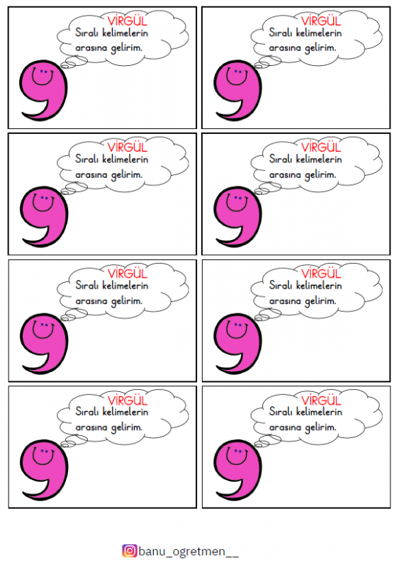 Virgül Defter Çalışması ve Etkinlikleri