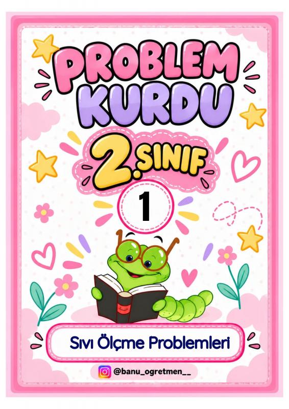 2.Sınıf Sıvı Ölçme Problemleri- Problem Kurdu-1