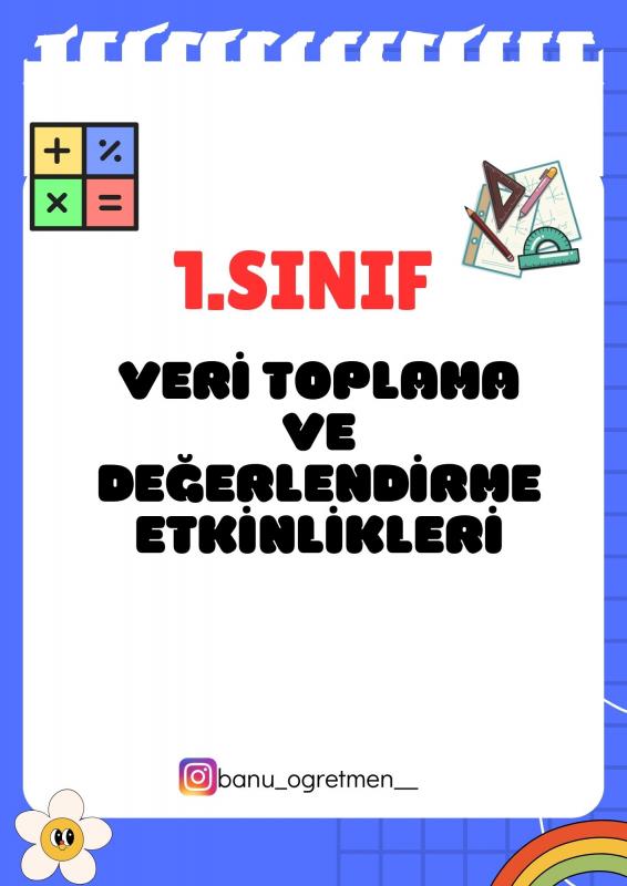 1.Sınıf Veri Toplama Ve Değerlendirme Etkinlikleri